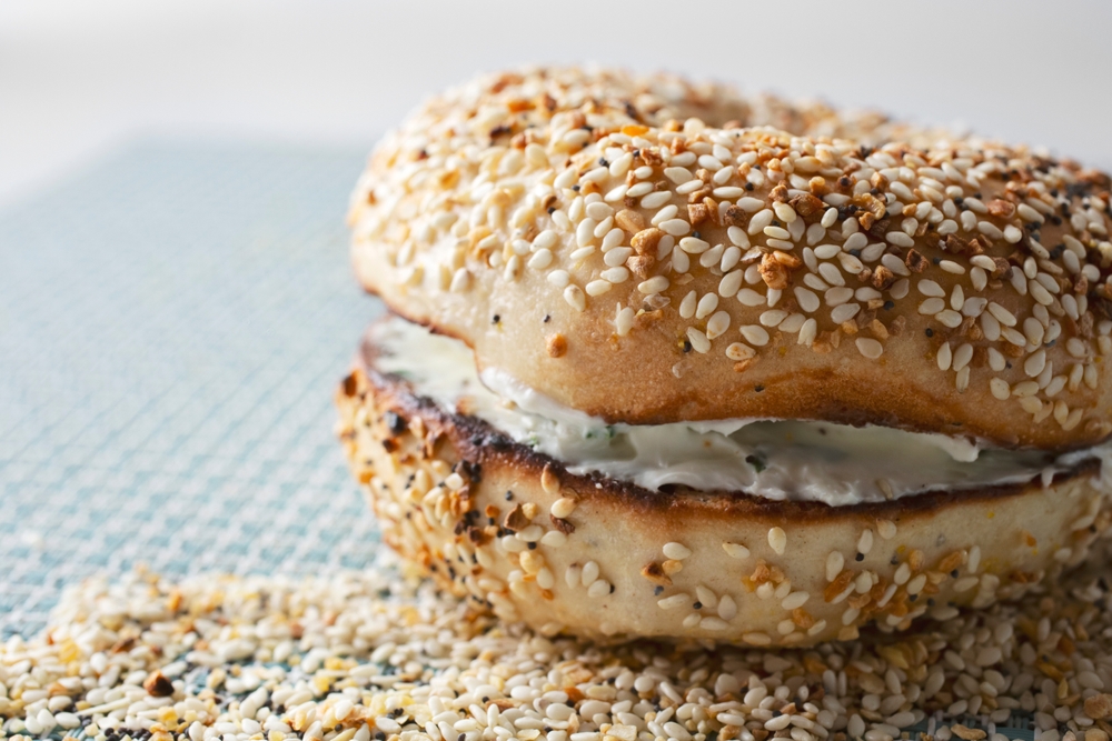 bagel-with-cream-cheese