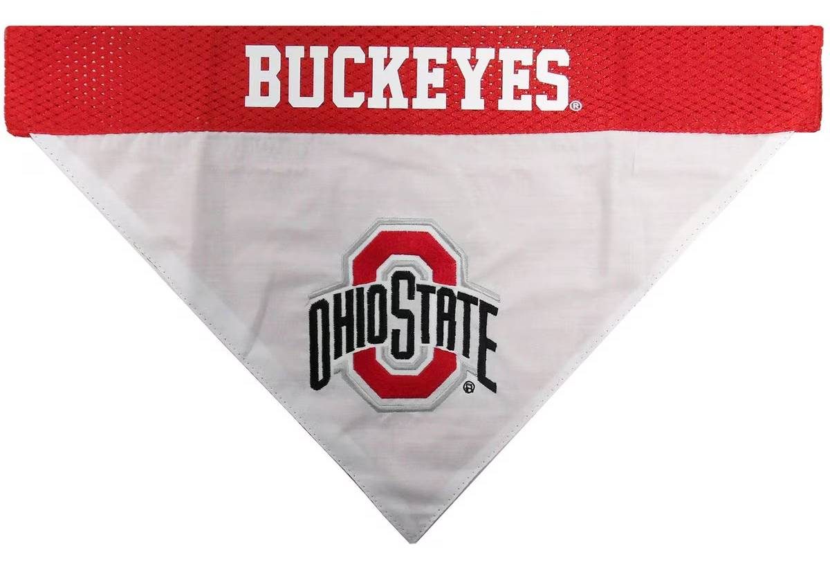 Pets First NCAA Reversible Dog Bandana