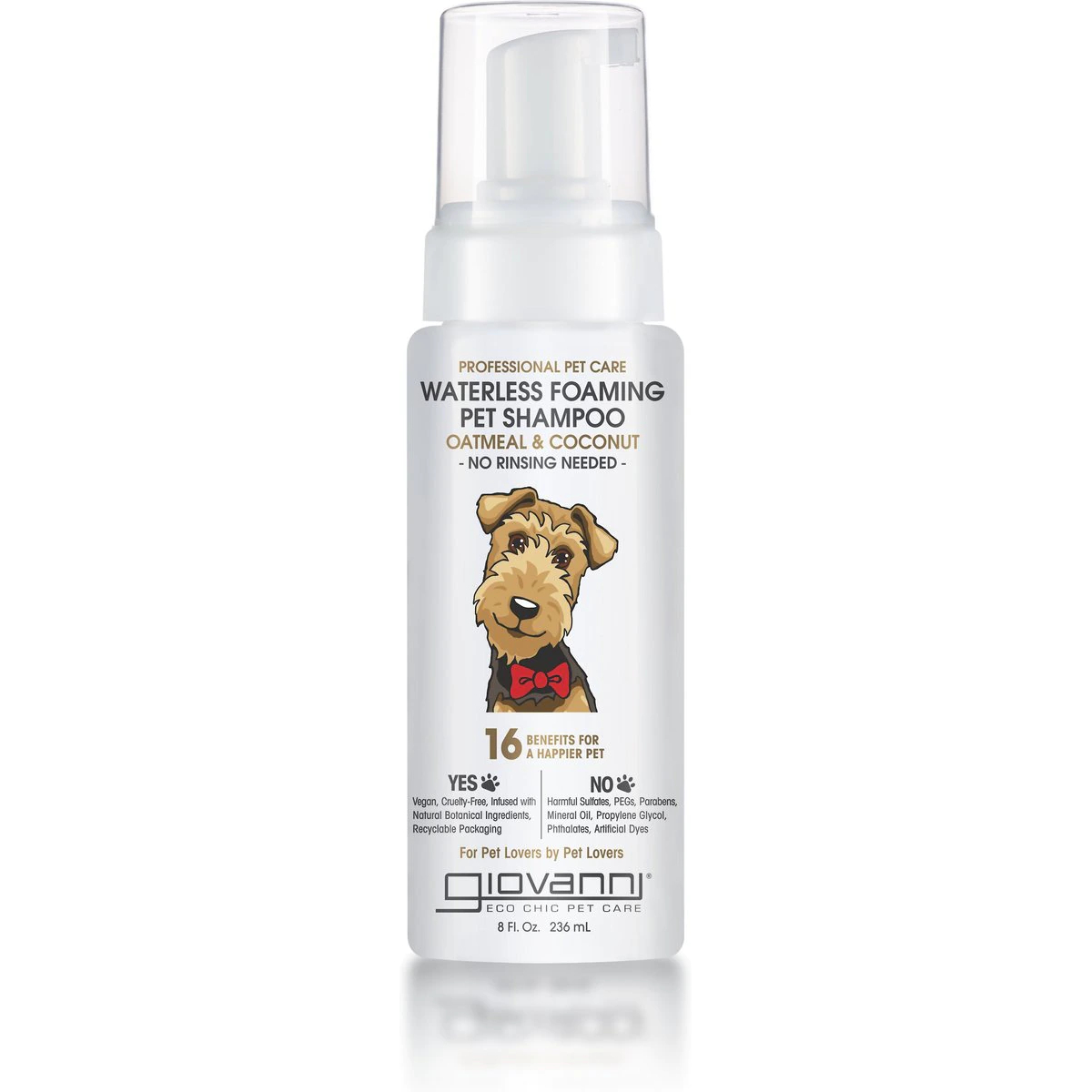 Giovanni Professional Waterless Dog Shampoo