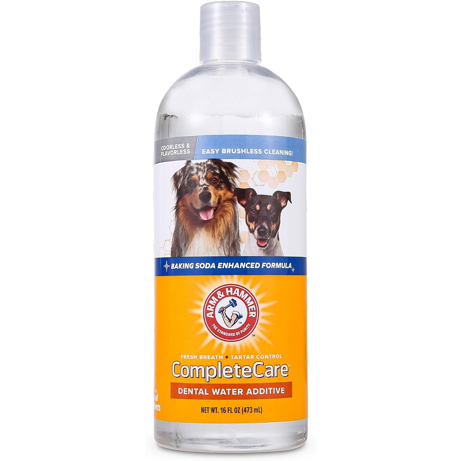 New Project Arm & Hammer Complete Care Fresh Dental Water Additive for Dogs 