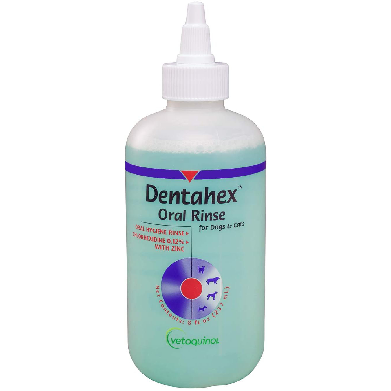 New Project Vetoquinol Dentahex Pet Oral Hygiene Rinse 