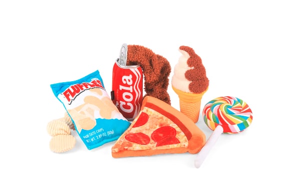 PLAY Plush Toys Snack Attack Collection