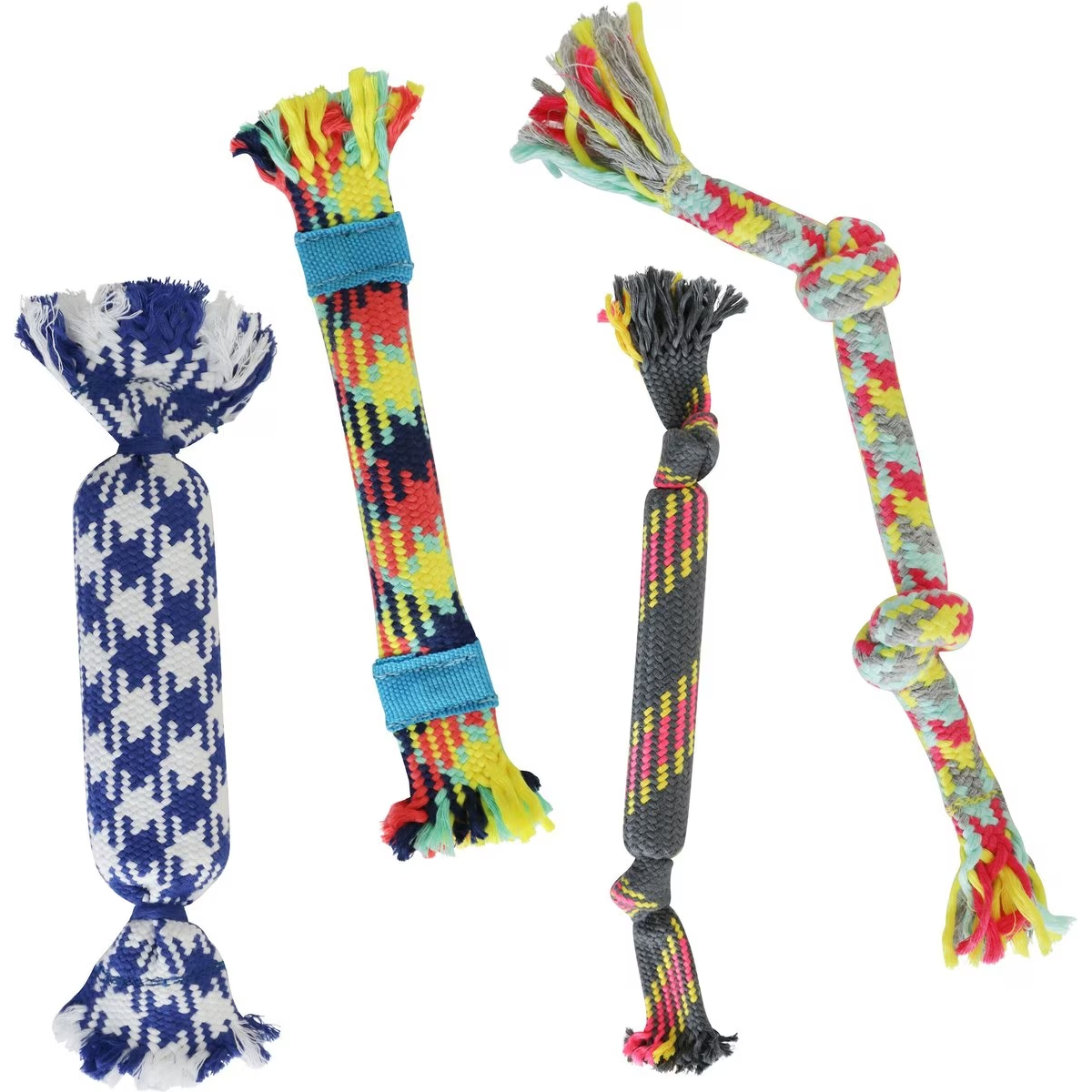 Rocket & Rex Not just Your Plain Old Rope Dog Toy Set 