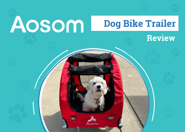DOG_SAPR_Aosom Dog Bike Trailer