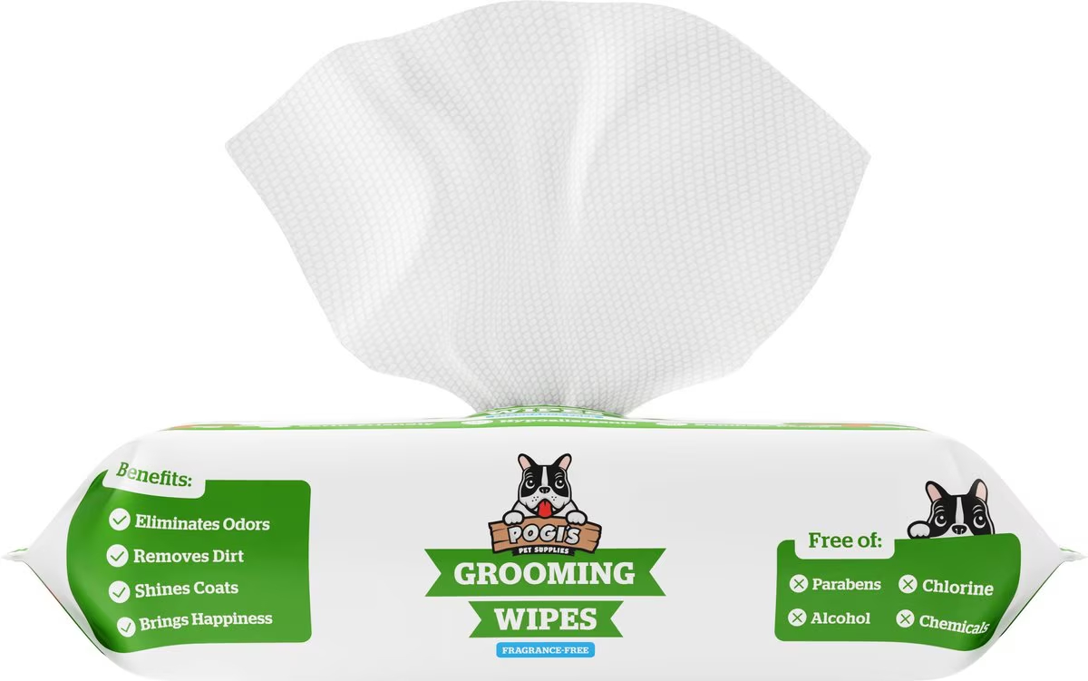 Pogi’s Pet Supplies Deodorizing Wipes for Dogs & Cats