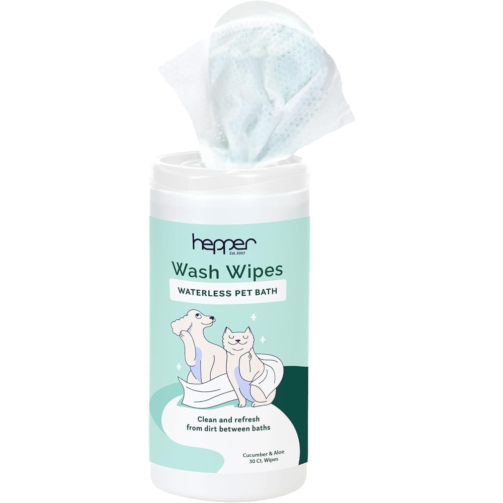 Hepper Pet Wash Wipes 