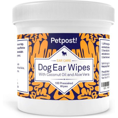Petpost Dog Ear Cleaner Wipes