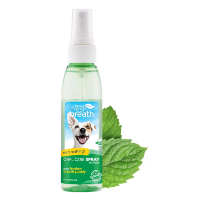 TropiClean Fresh Breath Oral Care Dog Dental Spray