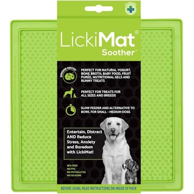 LickiMat Classic Soother Slow Feeder Dog Lick Mat