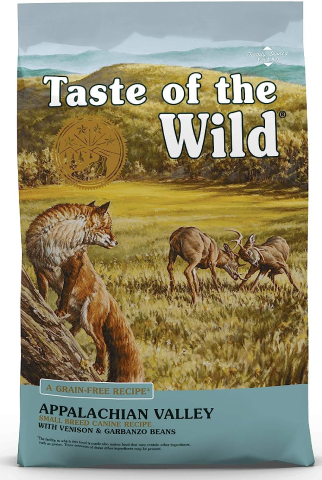 Taste of the Wild Grain Free High Protein Real Meat Recipe Appalachian Valley Premium Dry Dog Food