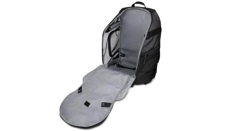 inside view of an opened timbuk2 muttover backpack