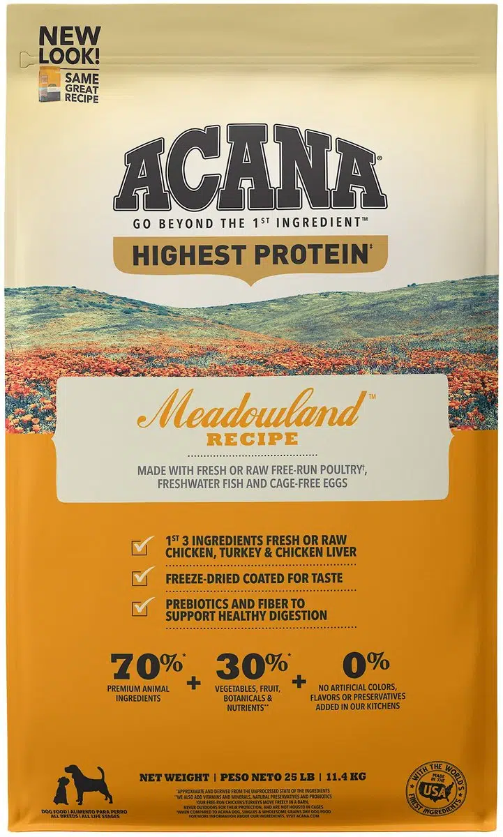 ACANA Meadowland Grain-Free Dry Dog Food