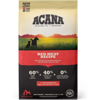 Acana High Protein Adult Dry Dog Food, Red Meat Recipe