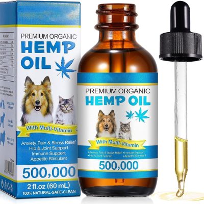 AIQIUSHA Organic Hemp Oil for Dogs