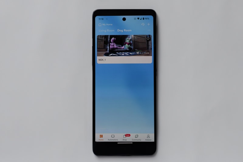 AiDot Winees M2X - app home tab