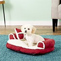 Aspen Pet Bolster Washable Dog Bed