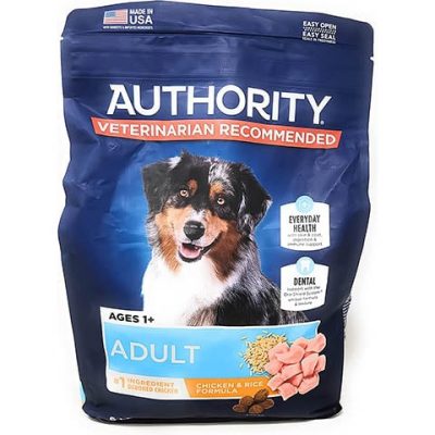 Authority Adult Dry Dog Food (Chicken and Rice)