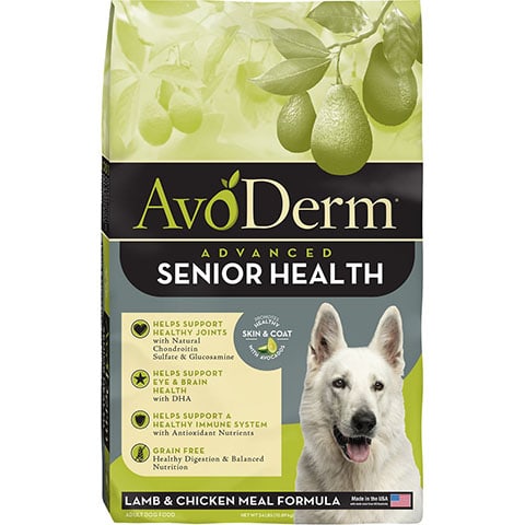 AvoDerm Advanced Senior Health Dry Dog Food