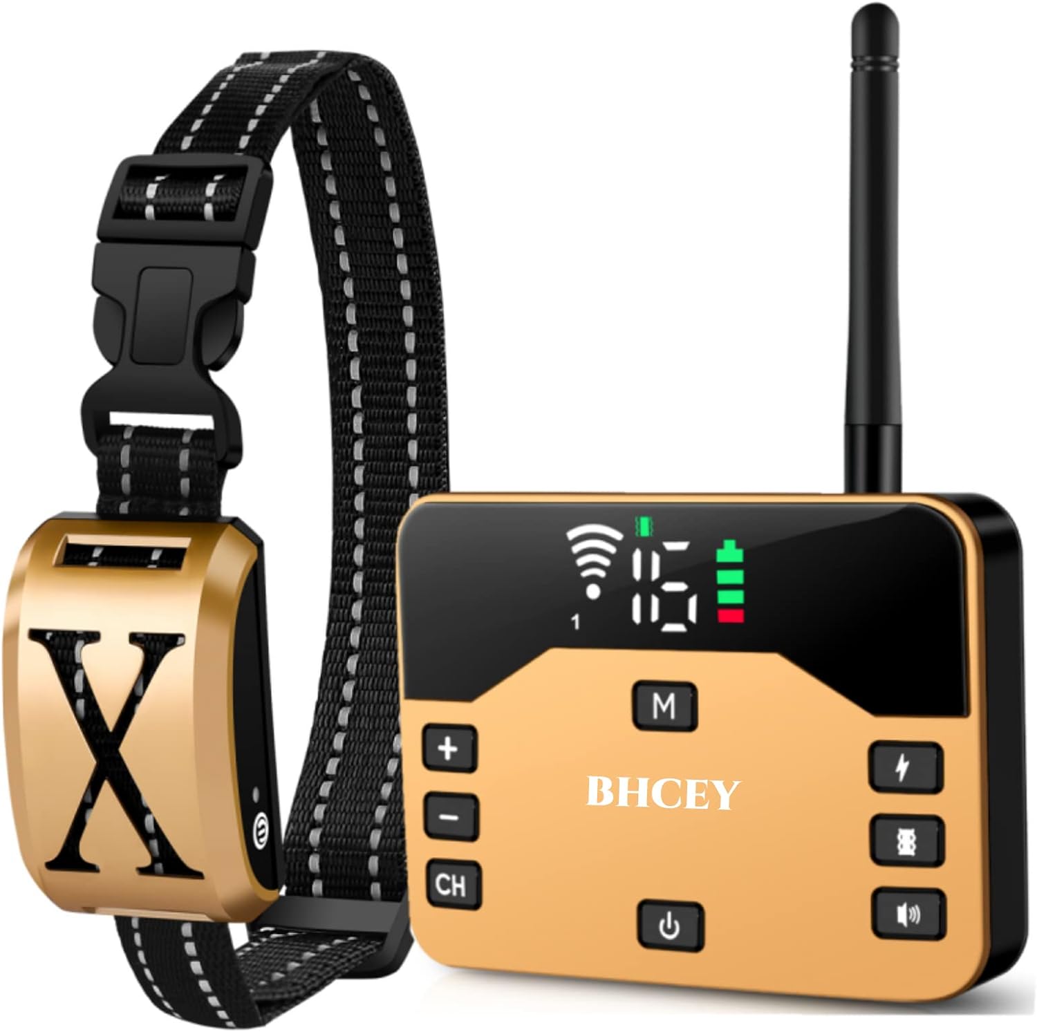 BHCEY GPS Wireless Electric Dog Fence