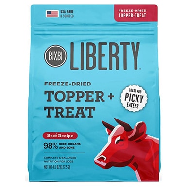 BIXBI Liberty Topper & Treat Beef Recipe