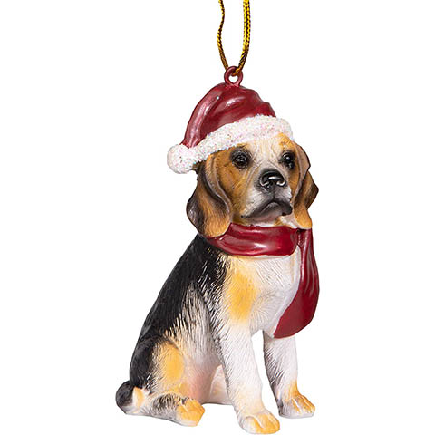 Beagle Christmas Ornament