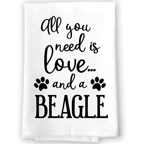 Beagle Kitchen Towel