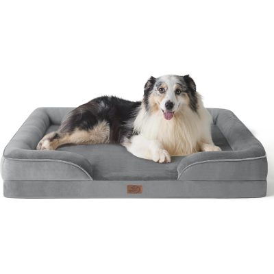 Bedsure Orthopedic Dog Bed with Removable Washable Cover