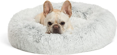Best Friends by Sheri Original Calming Donut Dog and Cat Bed