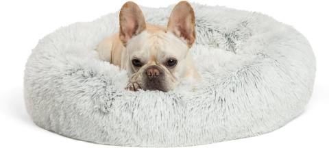 Best Friends by Sheri The Original Calming Shag Fur Donut Cuddler
