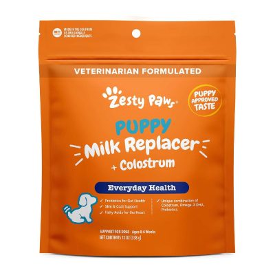 Zesty Paws Puppy Milk Replacer + Colostrum