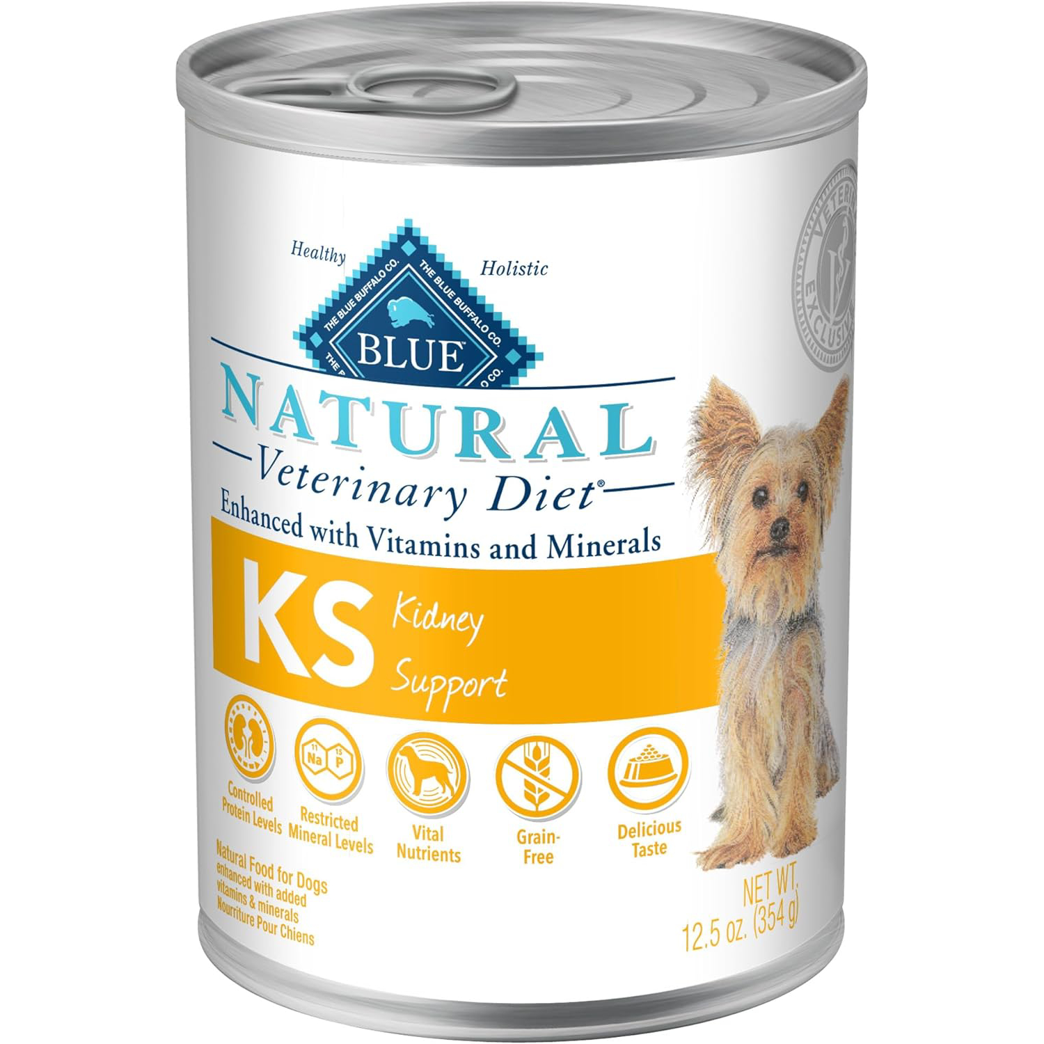 Blue Buffalo Natural Veterinary Diet KS Kidney Support Wet Dog Food