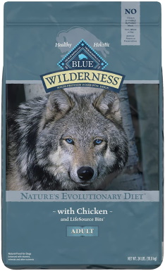 Blue Buffalo Wilderness Chicken Recipe Grain-Free Dry Dog Food