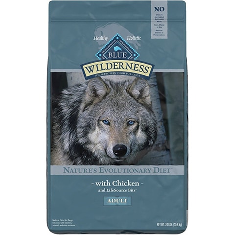 Blue Buffalo Wilderness High Protein Grain Free, Natural Adult Dry Dog Food