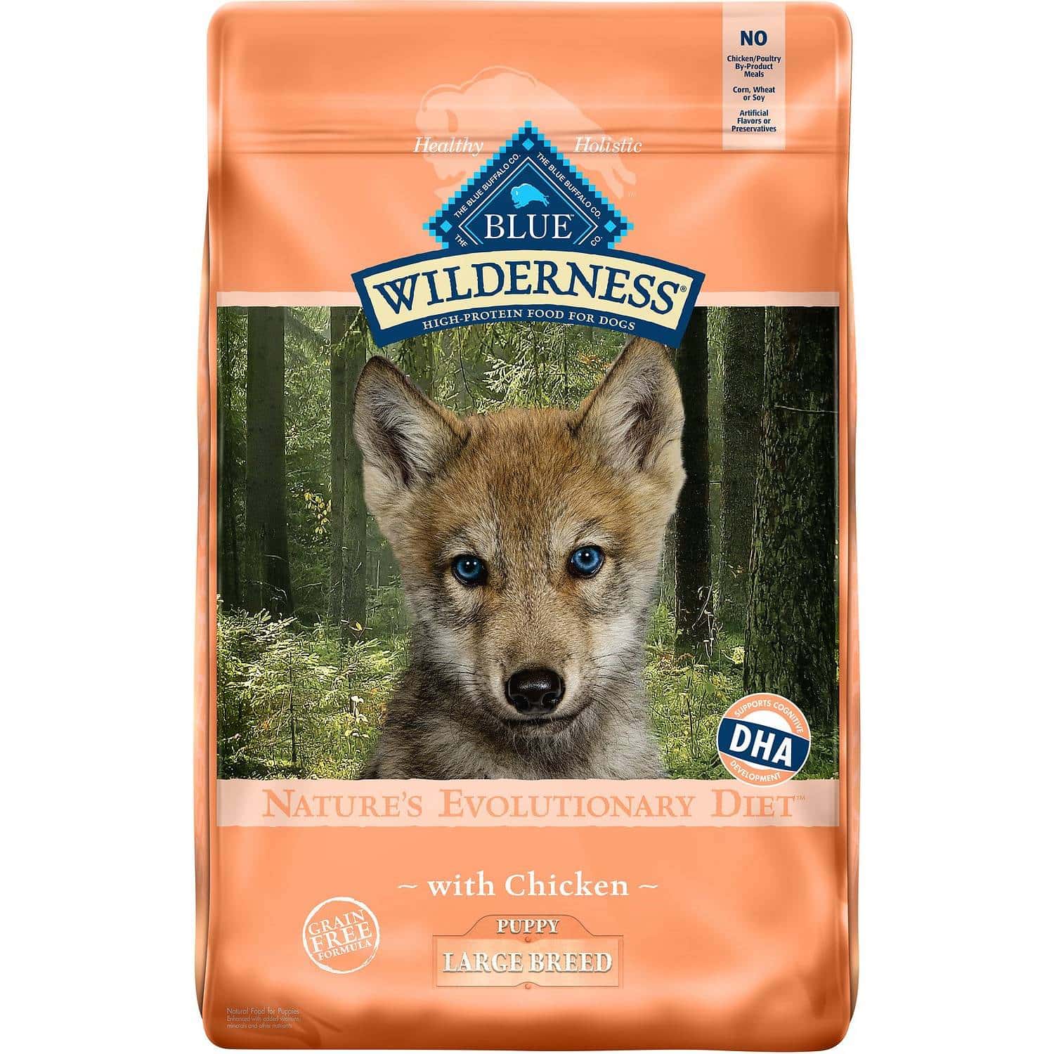 Blue Buffalo Wilderness Large Breed Puppy Chicken Recipe Grain-Free Dry Dog Food (1)