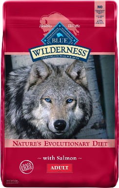 Blue Buffalo Wilderness Salmon Recipe Grain-Free Dry Dog Food