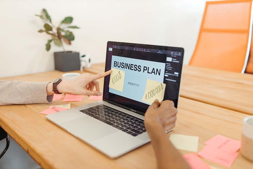 Business plan meeting