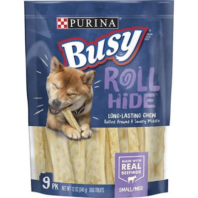 Busy Bone Rollhide Small/Medium Dog Treats