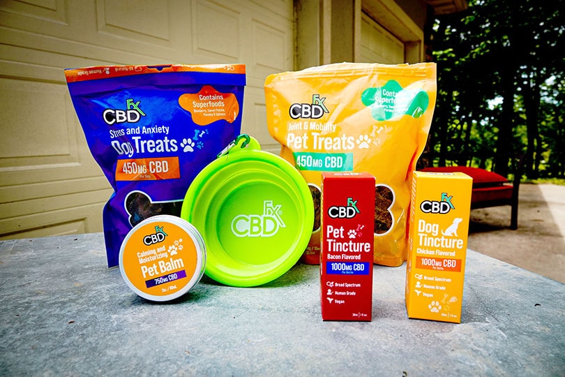 CBDfx Dog Treats, Tincture, and Balm