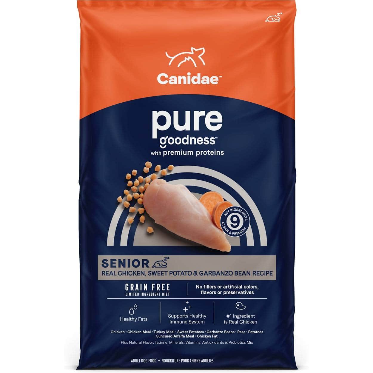 CANIDAE Grain-Free PURE Senior Dry Dog Food