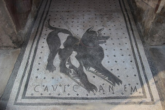 Cave Canem Poeta Trágico_Wikimedia Commons