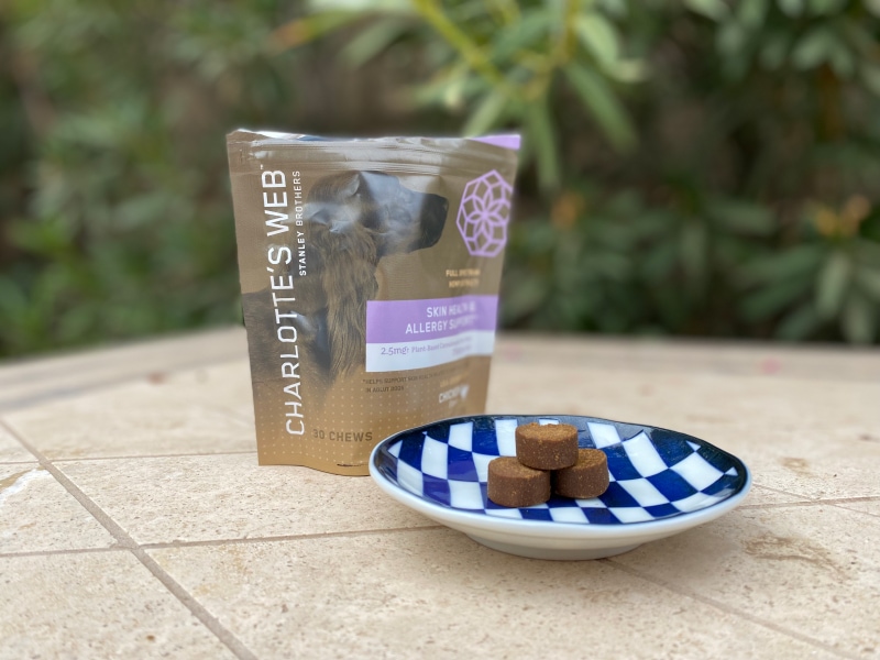 Charlotte’s Web Soft Dog Chews for Skin Health and Allergy Support
