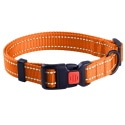 CollarDirect Adjustable Reflective Nylon Dog Collar