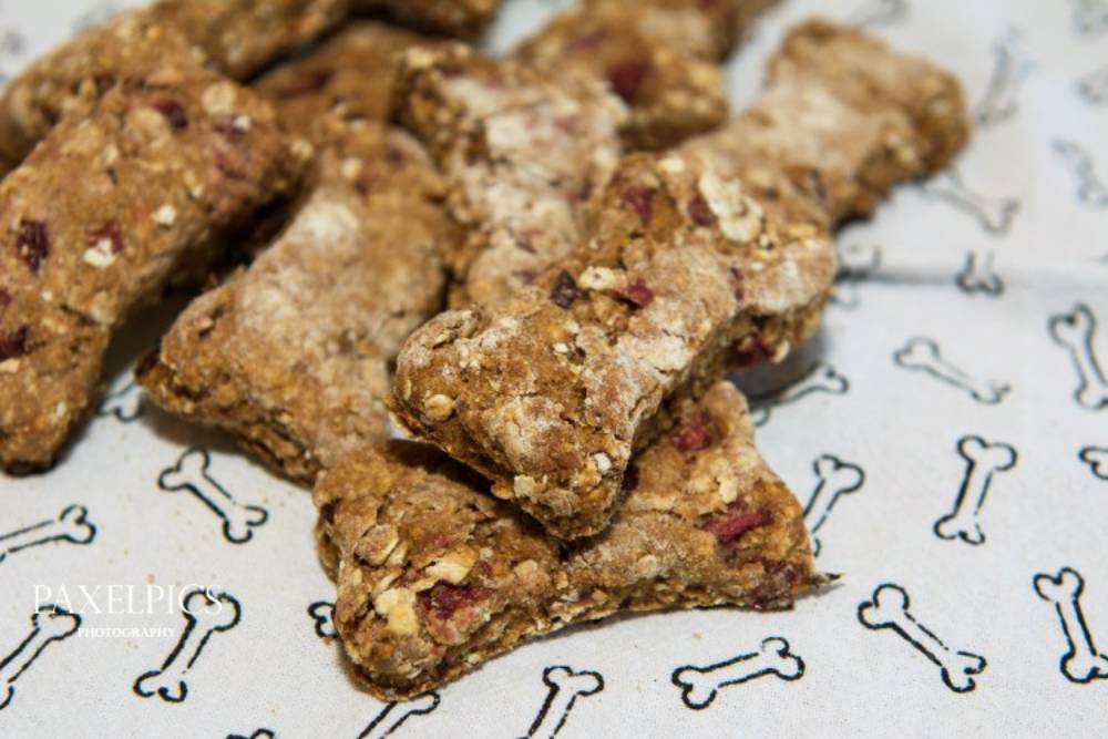 Cranberry Dog Treats from Our Kind of Wonderful