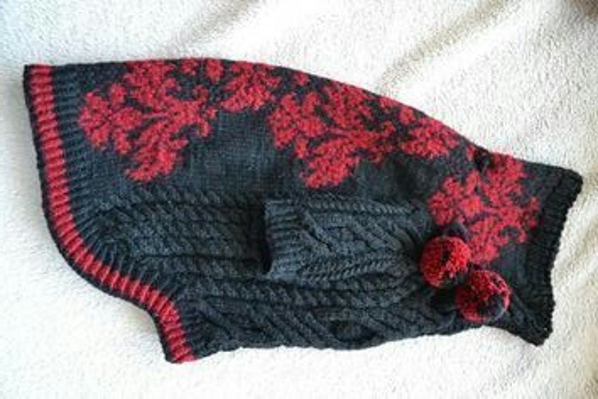 DIY Dog Sweater For Dog