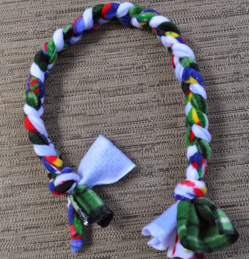 DIY Dog Rope Toy