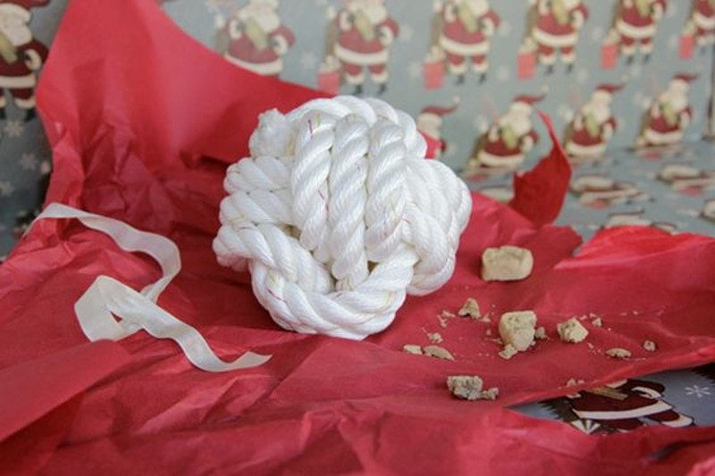 DIY Dog Rope Toy