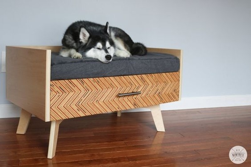 DIY Dog Wood Beds