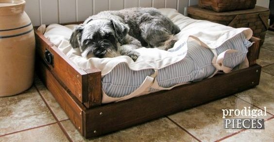 DIY Dog Wood Beds