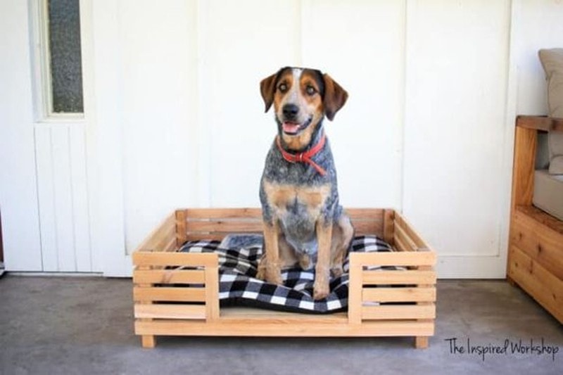 DIY Dog Wood Beds