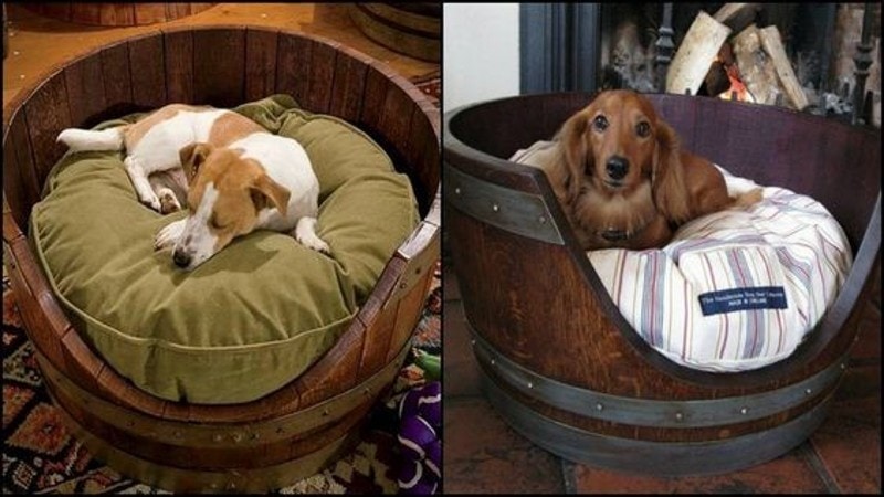 DIY Dog Wood Beds